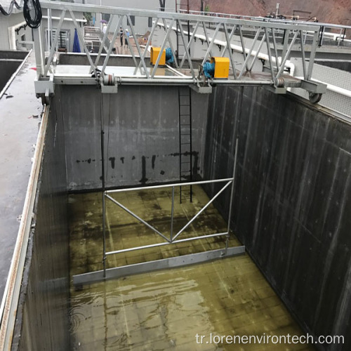 RLS Serisi tırmık kaldırma tipi kafes çamur skimmer